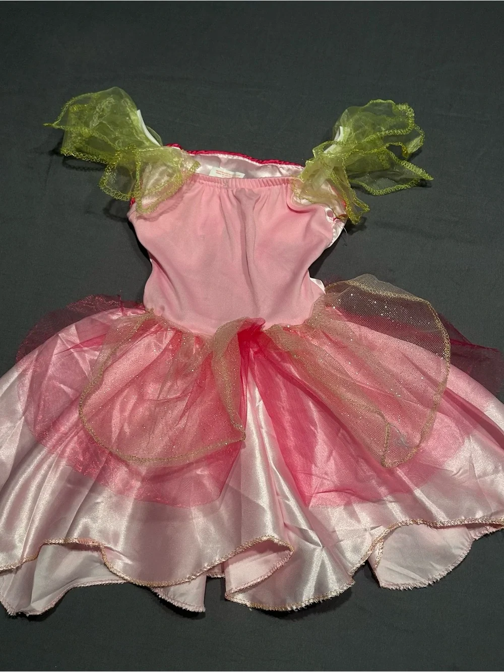 Rubie's Pink & Green Fairy Costume Toddler Dress
